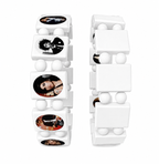 Beaded Bracelets - White